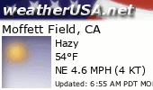Click for Forecast for Moffett Field, California from weatherUSA.net